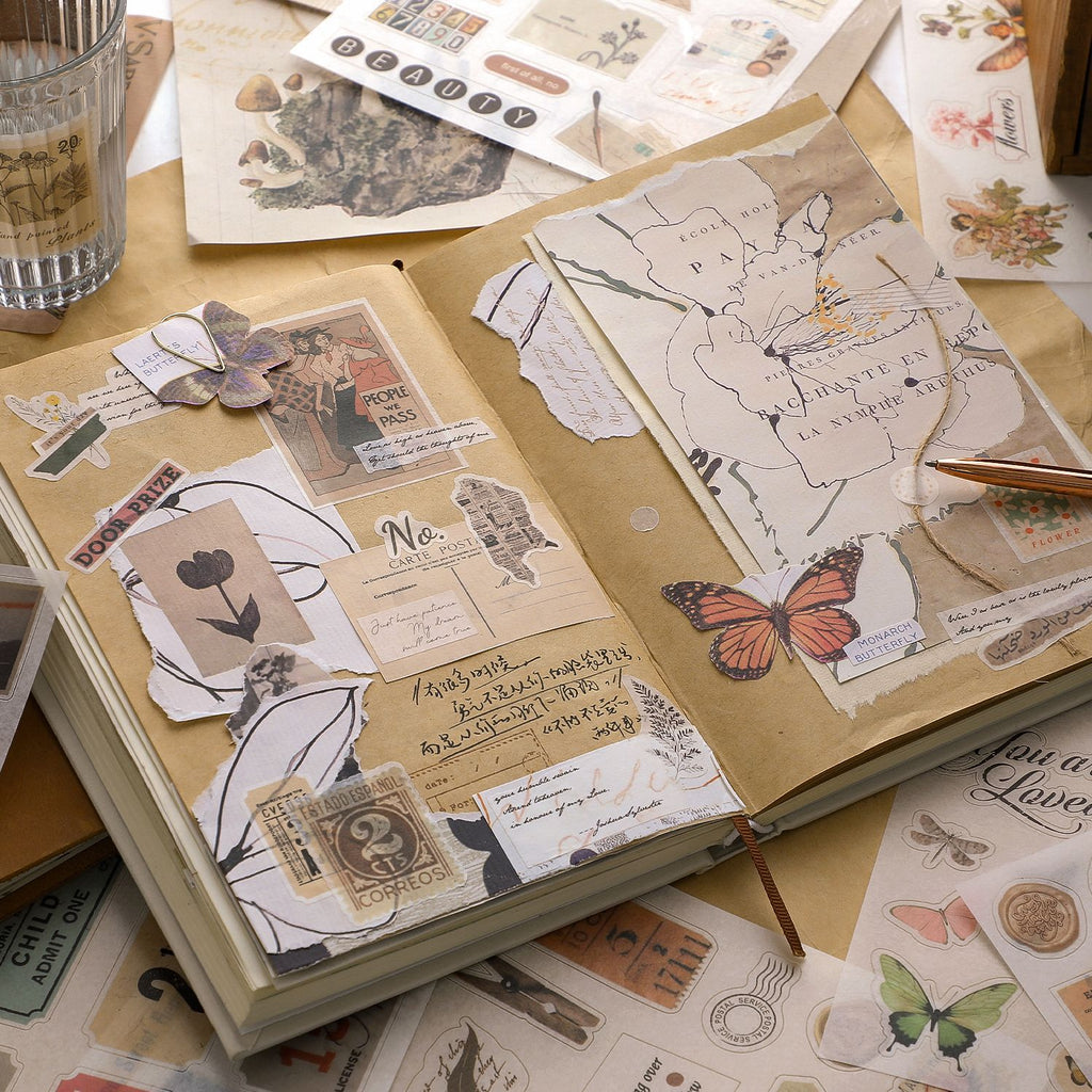 A5 Mixed Material Sticker Book SGYN