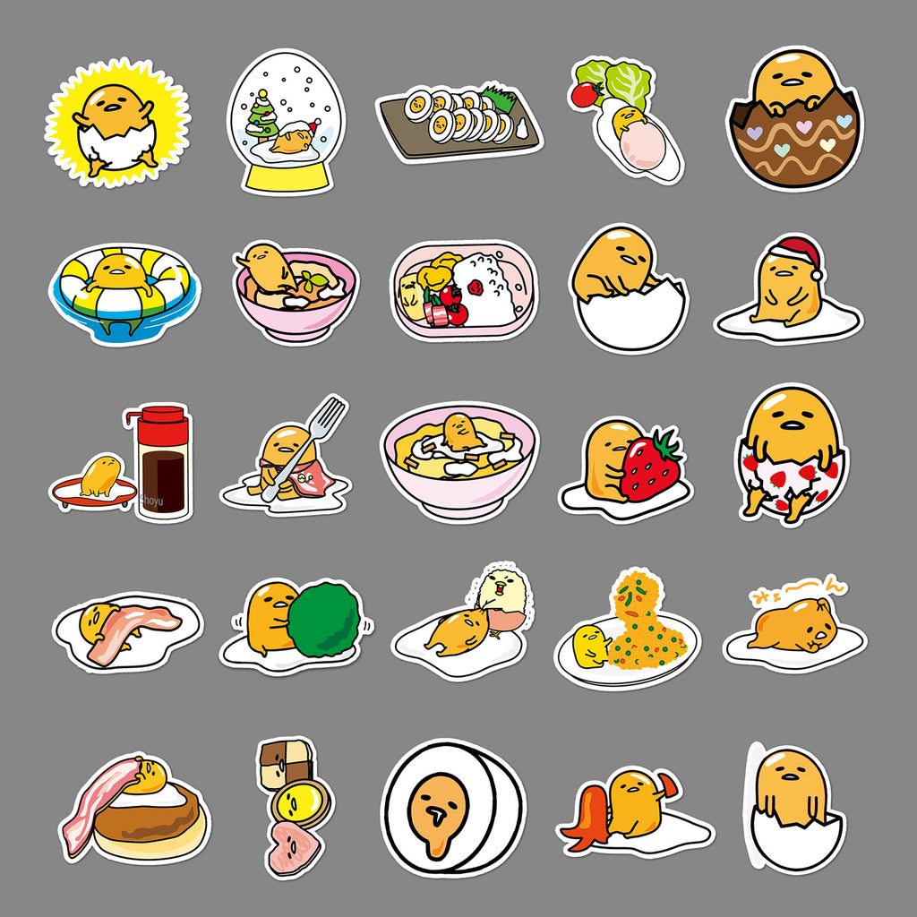 50Pcs Kawaii Waterproof Vinyl Stickers SRO103
