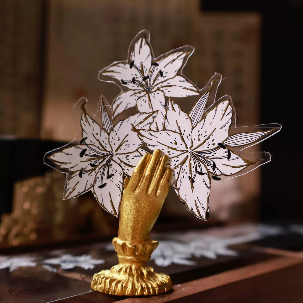 Floral Decorative Tape Rolls- Lily Lattice