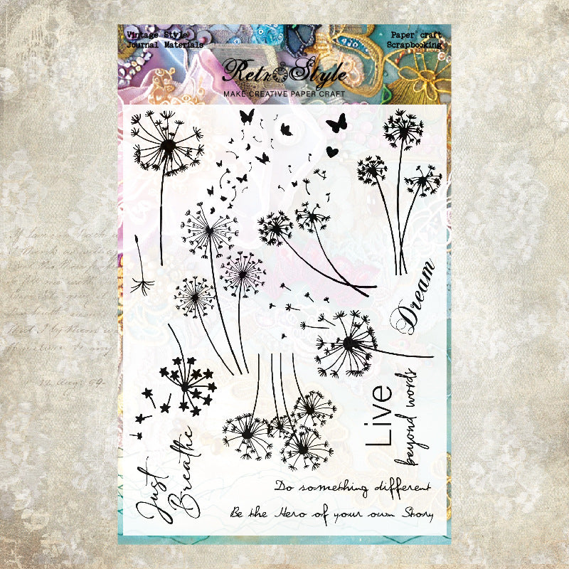 Clear Silicone Stamp STM424