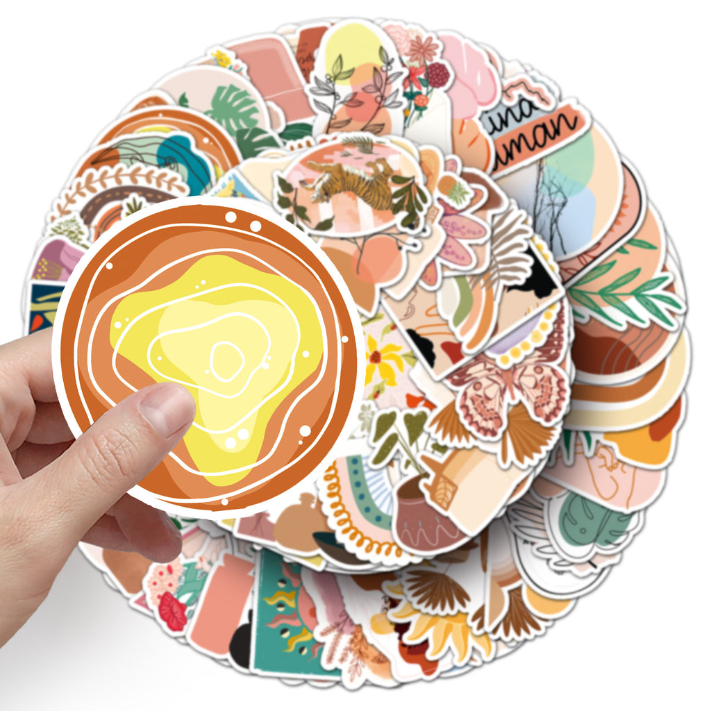 50PCS Boho Waterproof Vinyl Stickers BHO11