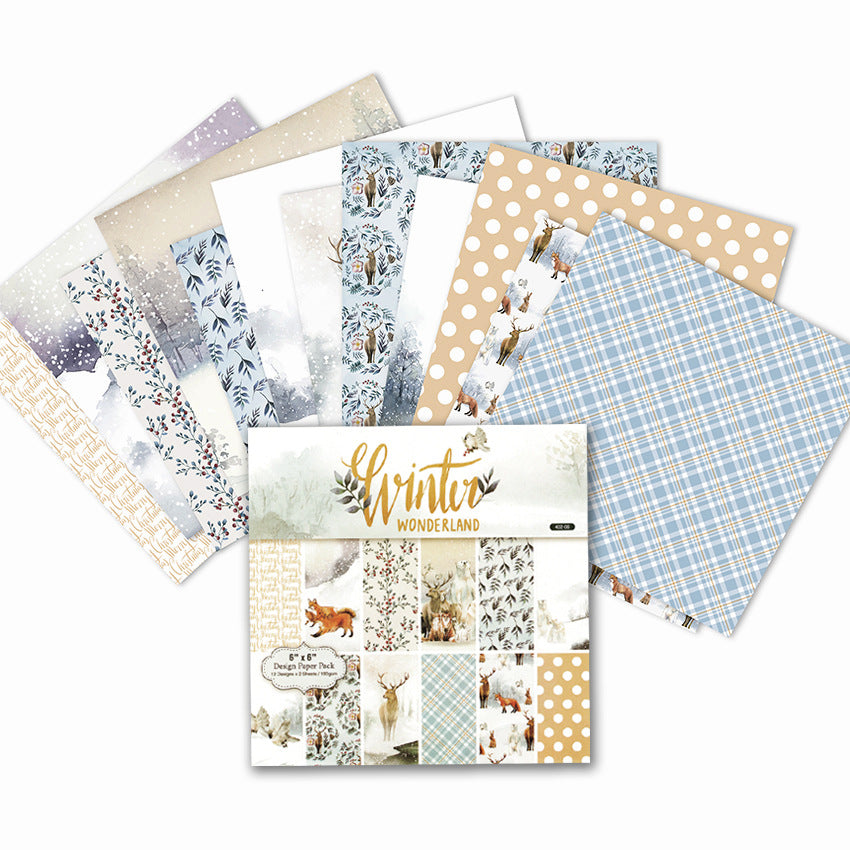 6 inch Scrapbook Paper Pad JYY0206