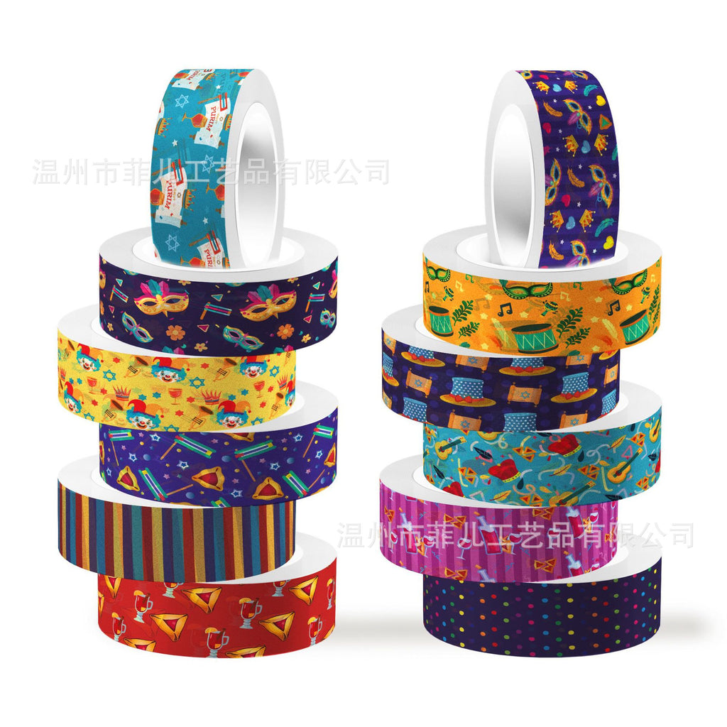 12 Roll Washi Tape Set ZH127