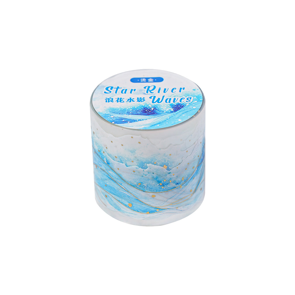 1 Roll Glitter Spindrift PET Tape XHLH