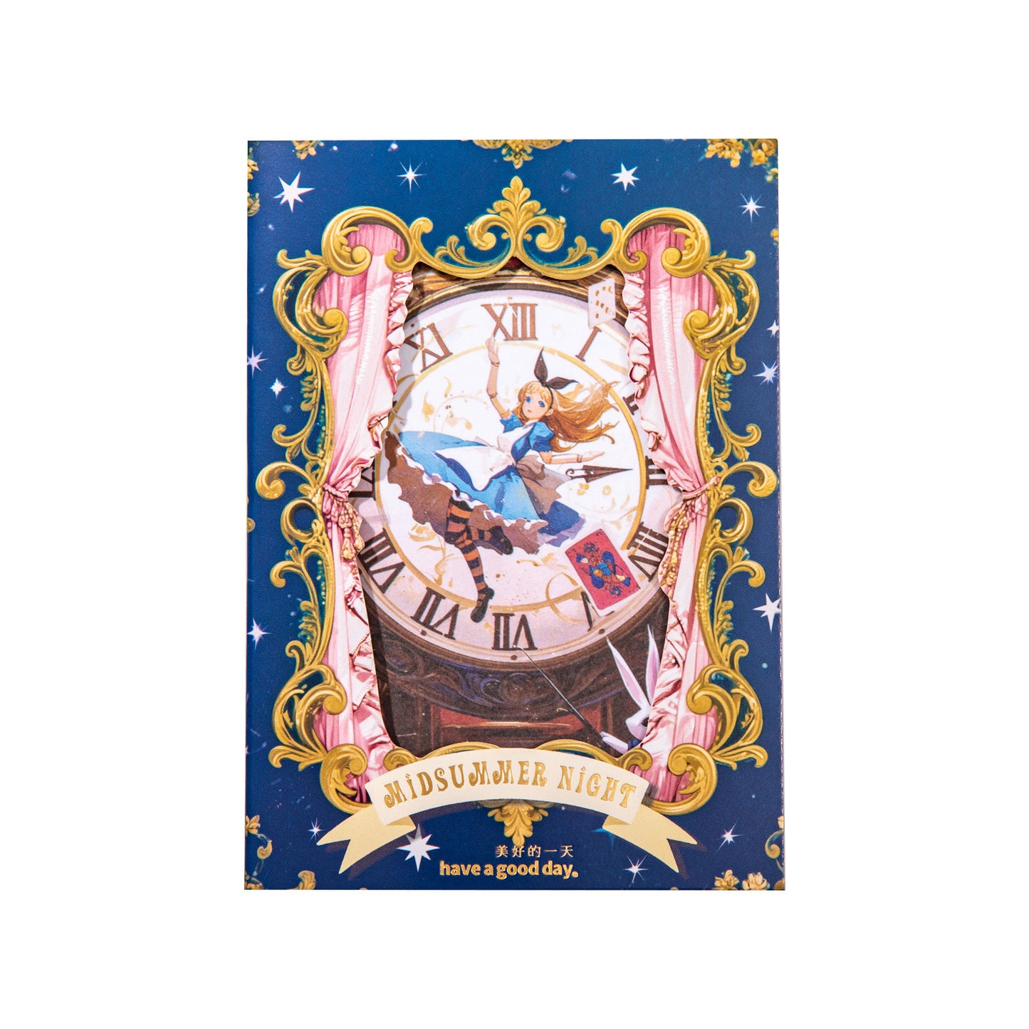 10 Pcs Fairy Tale Washi Stickers ZXYZM