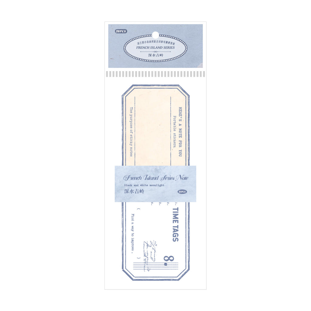20 Pcs Vintege Notepad Paper FLXXD