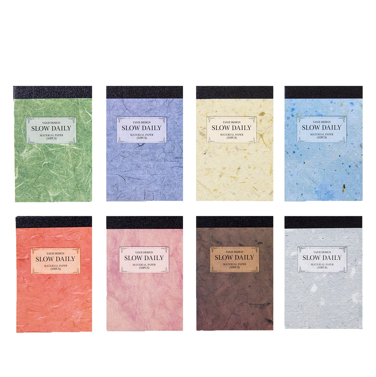 50 Pcs Nature Floral Scrapbook Paper MDRC