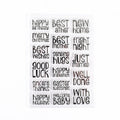 Clear Silicone Stamp Set - Bless