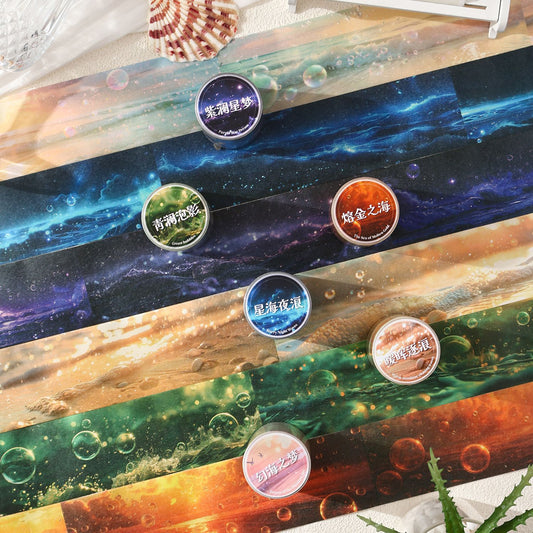 1 Roll Ocean Bubbles Theme Washi Tape ZLLGC