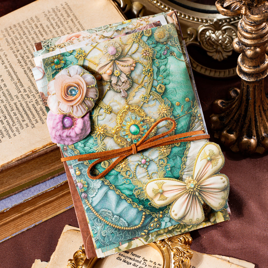 30 Pcs Jewlery Scrapbook Paper HLMJ