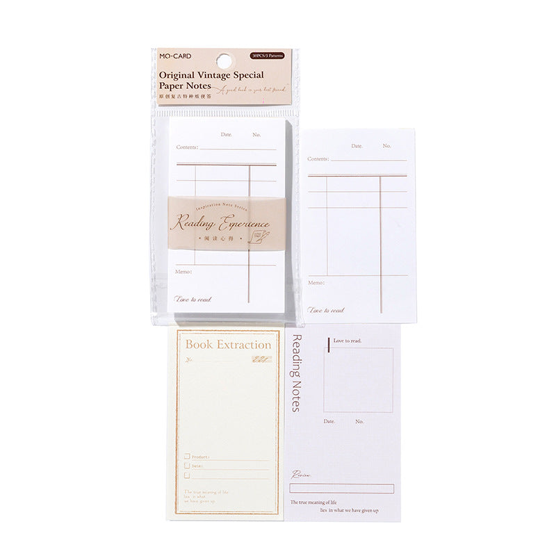 30 Pcs Creative Notepad LGBJ