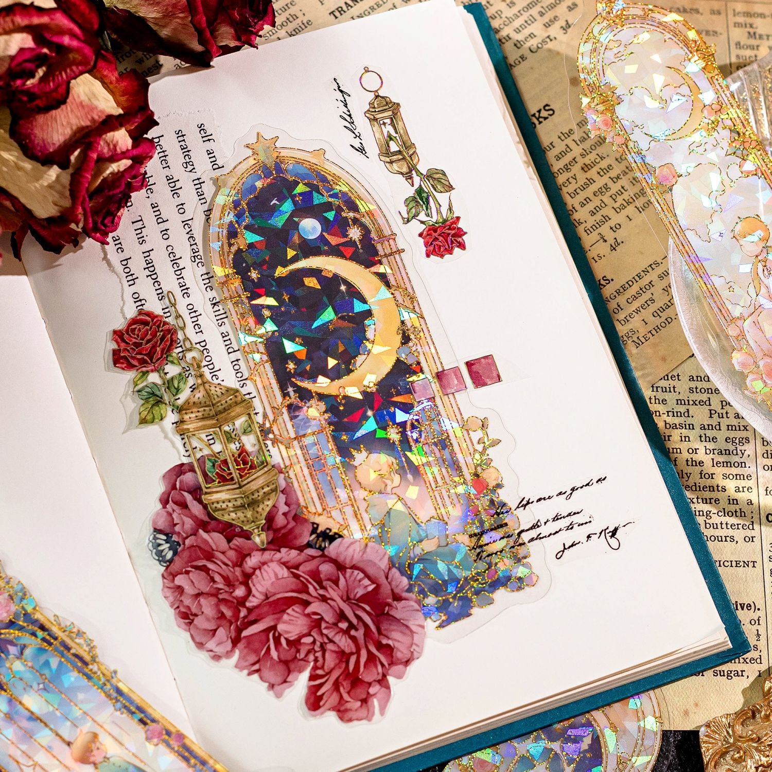 10 Pcs Bookmark and Stickers XYXH