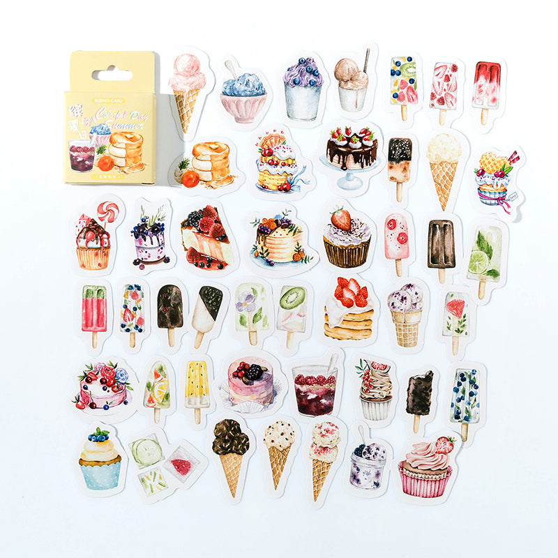 45 Pcs Creative Small Stickers JMHH