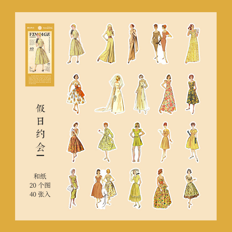 Shizou Washi  Lady Stickers