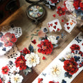 Floral Decorative Tape Rolls- Fortunate Chip