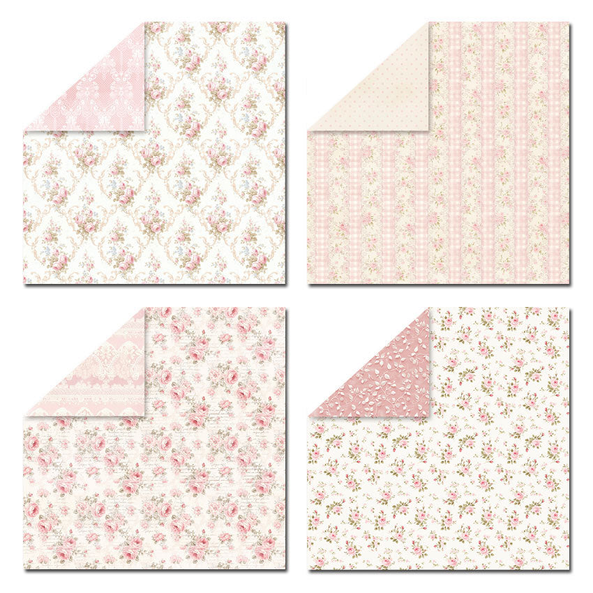 12 Inch Scrapbook Paper Pad for Craft PA078