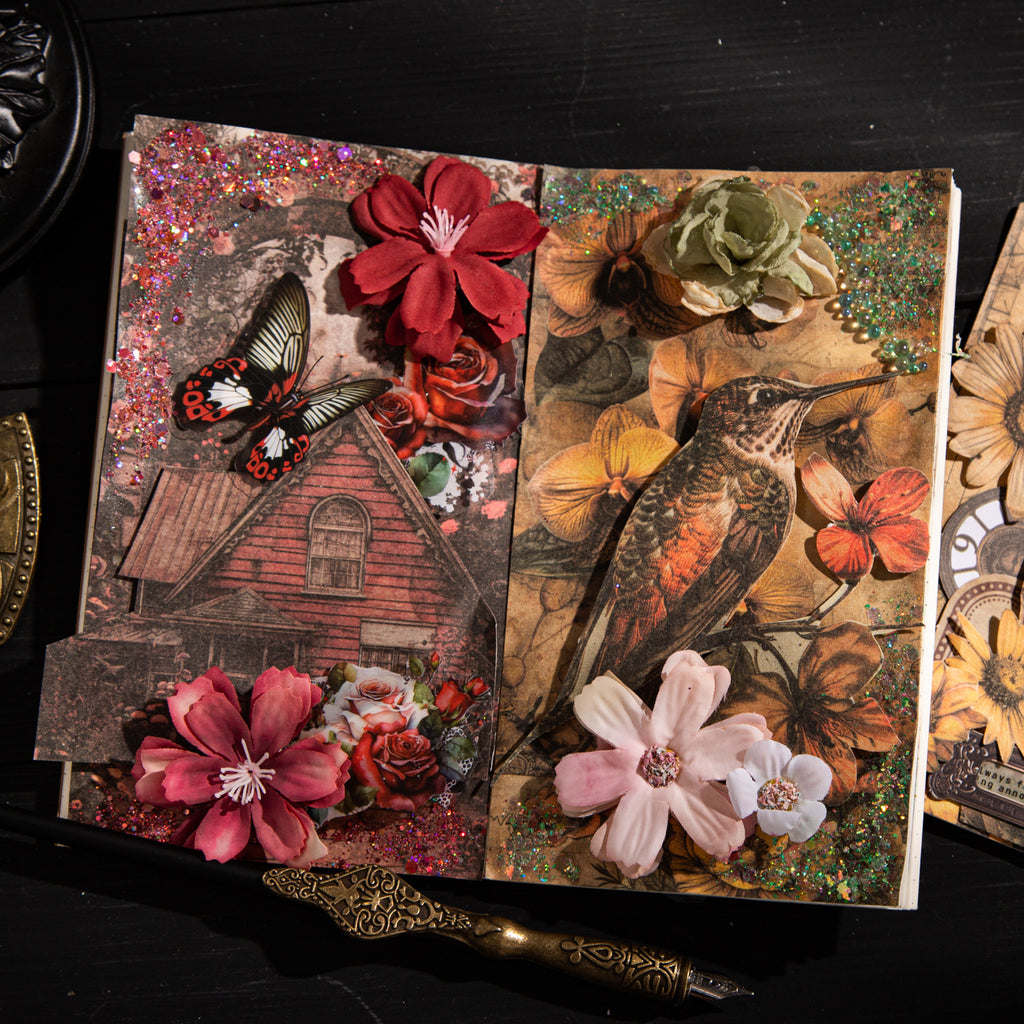 30 Pcs Vintage Scrapbook Paper FGSC