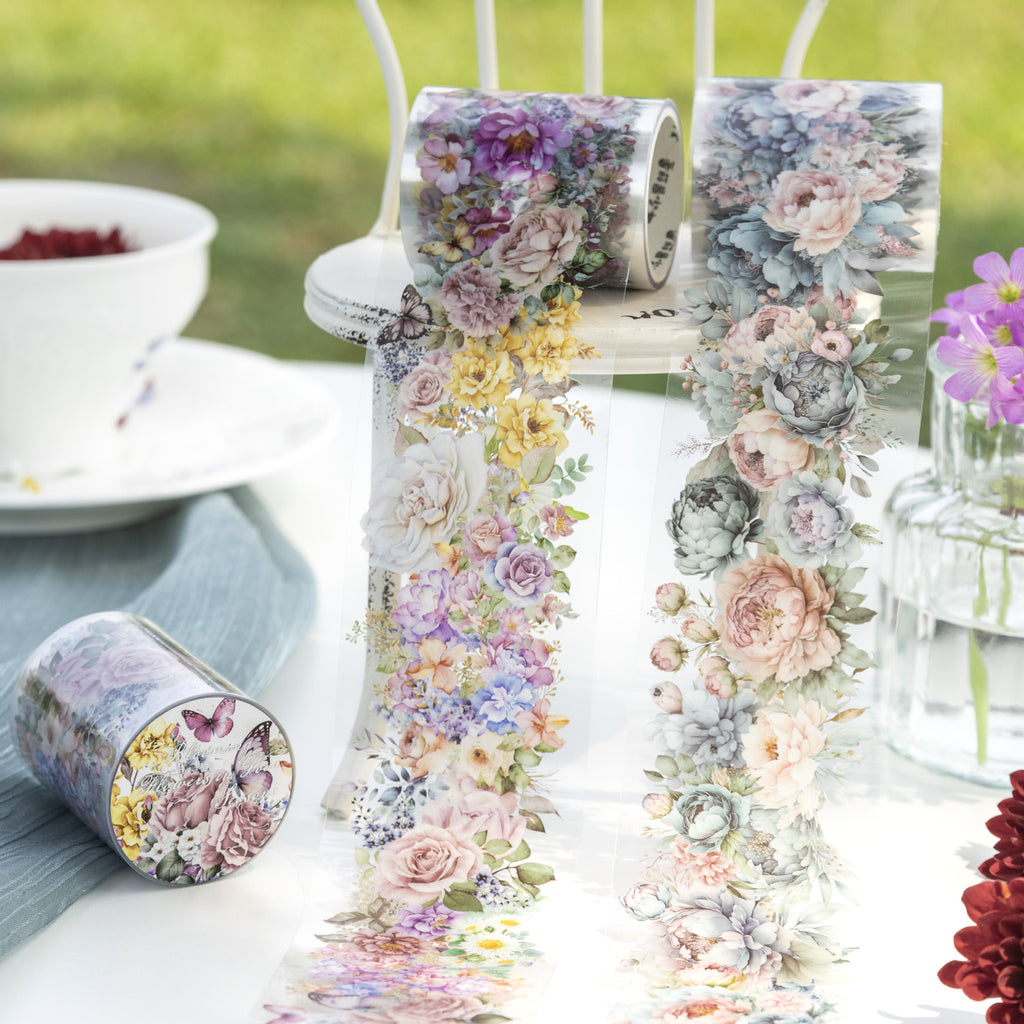 1 Roll Flowers PET Tape FHSJ