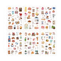 6 Pcs Everyday Journal PET Stickers - Dessert