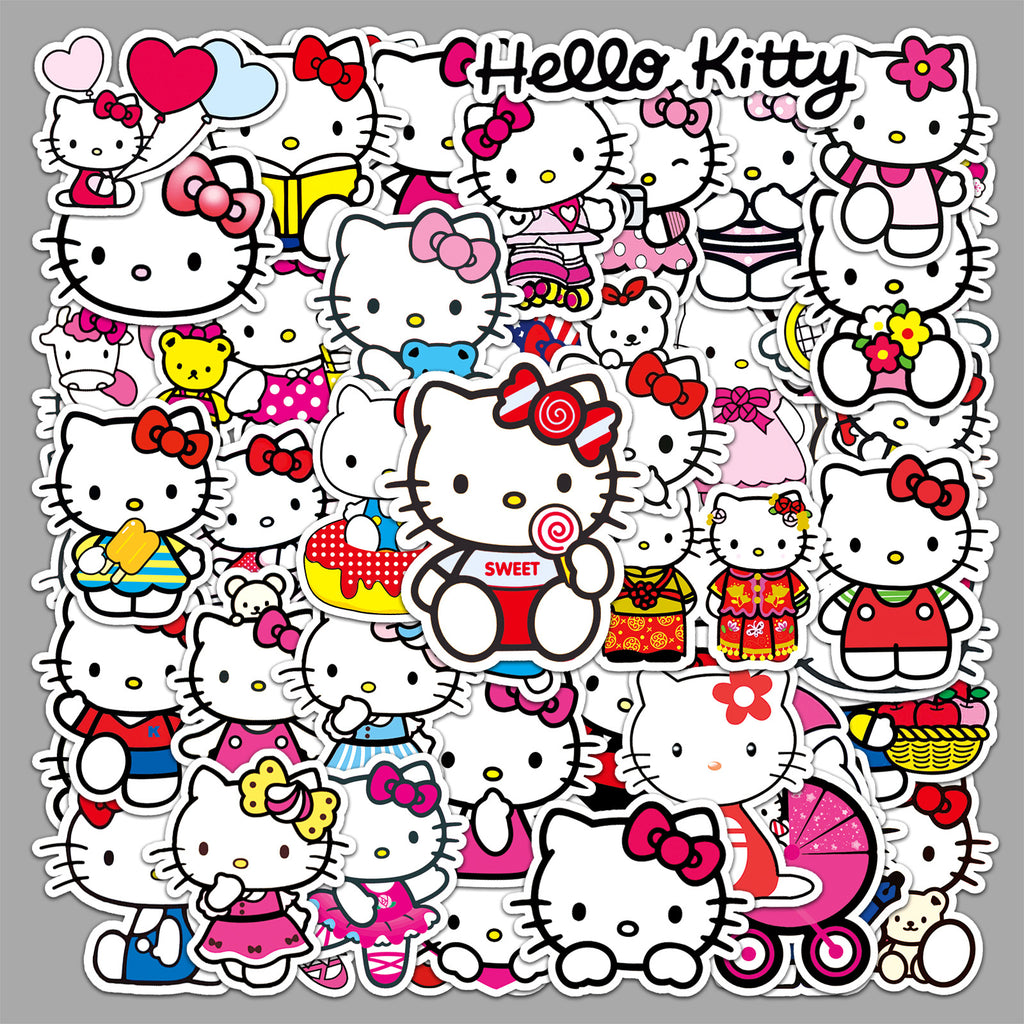 50Pcs Kawaii Waterproof Vinyl Stickers SRO106