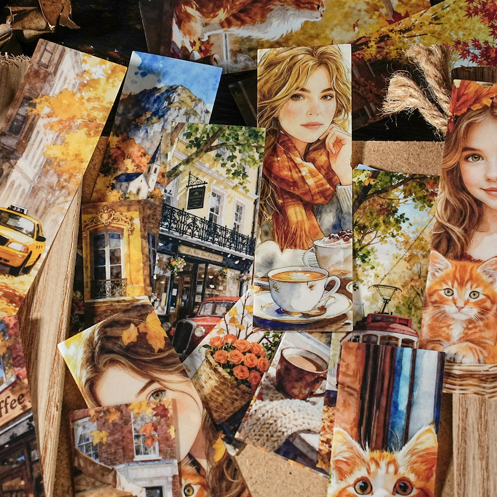 25 Pcs City Landscape PET Stickers CMFH