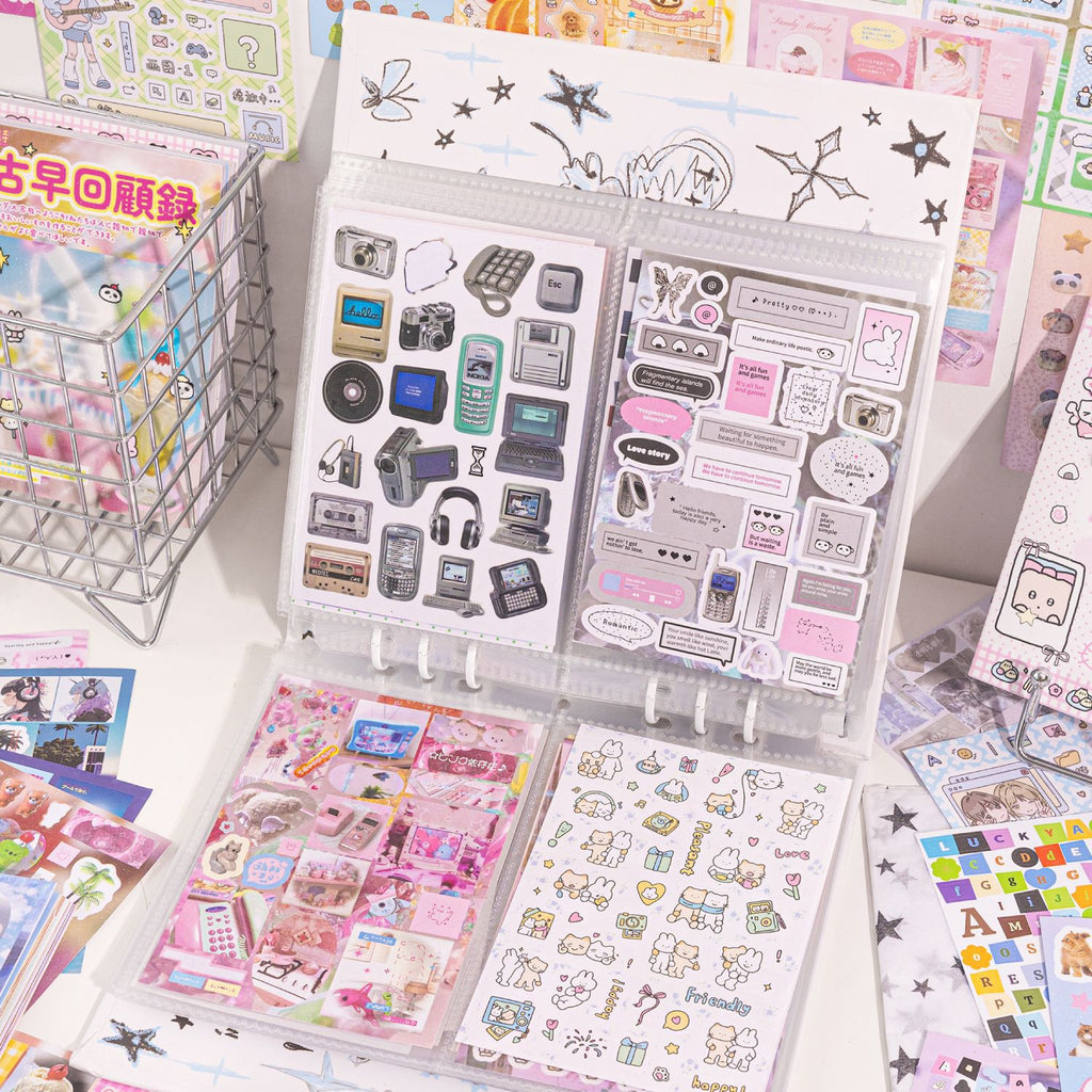 50 Sheets Cute Decorative Stickers KABJZ