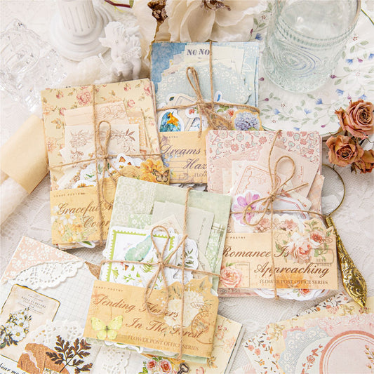 100 Pcs Junk Journal Supplies Kit HHYJ