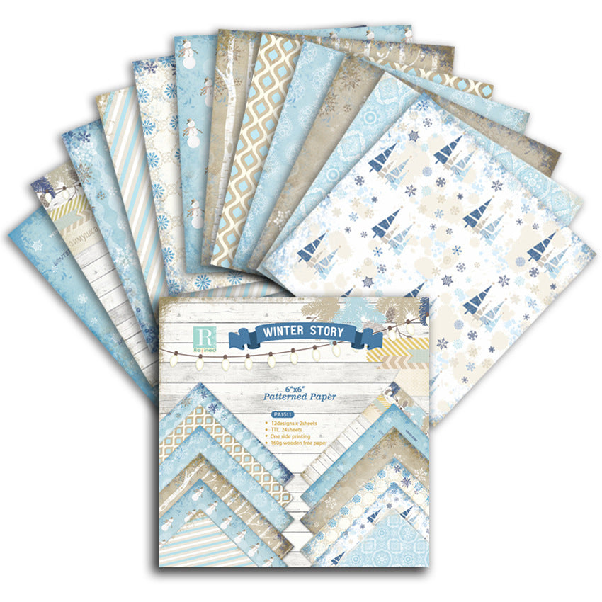 6 inch Scrapbook Paper Pad JYY1511
