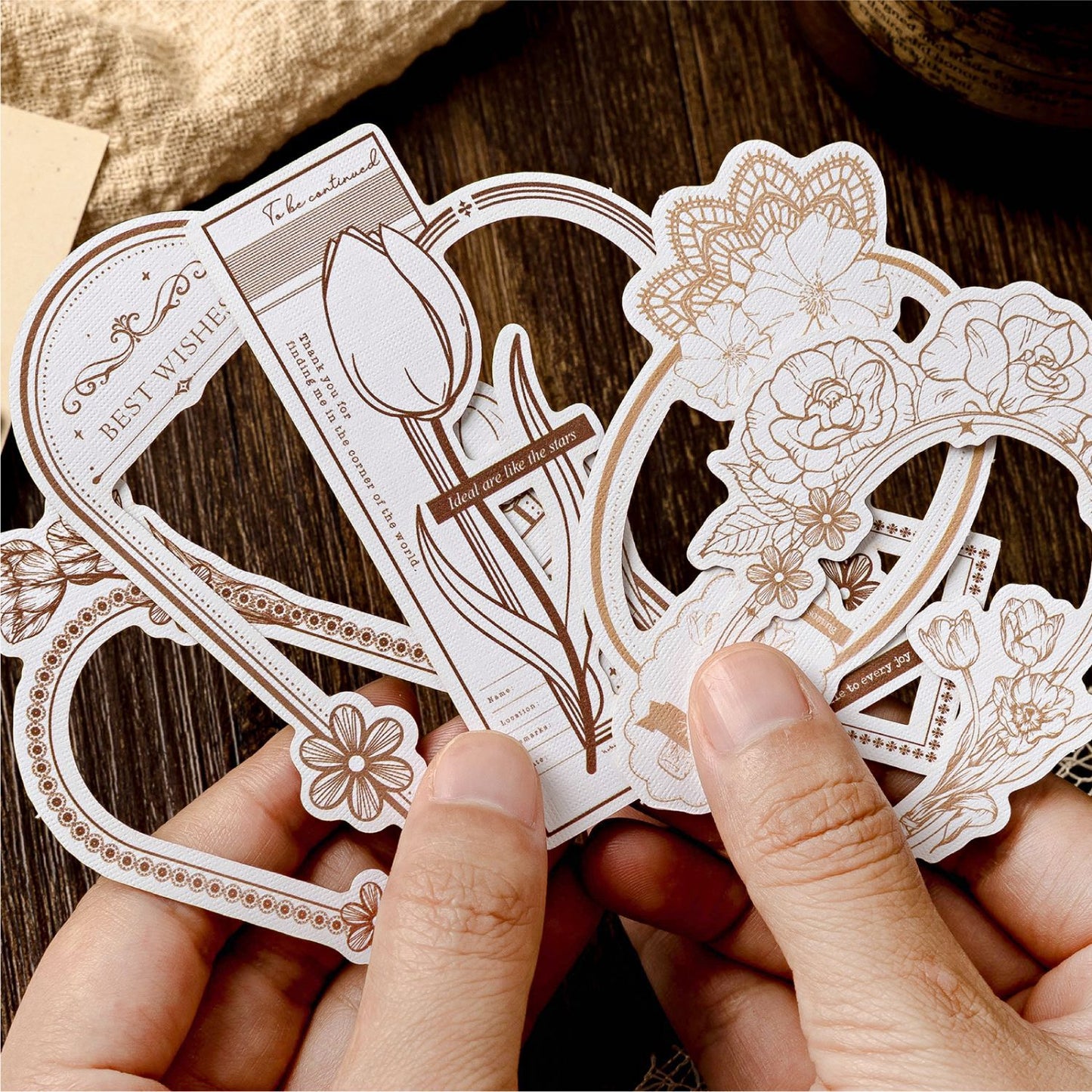 10 Pcs Frame Stickers KKPT