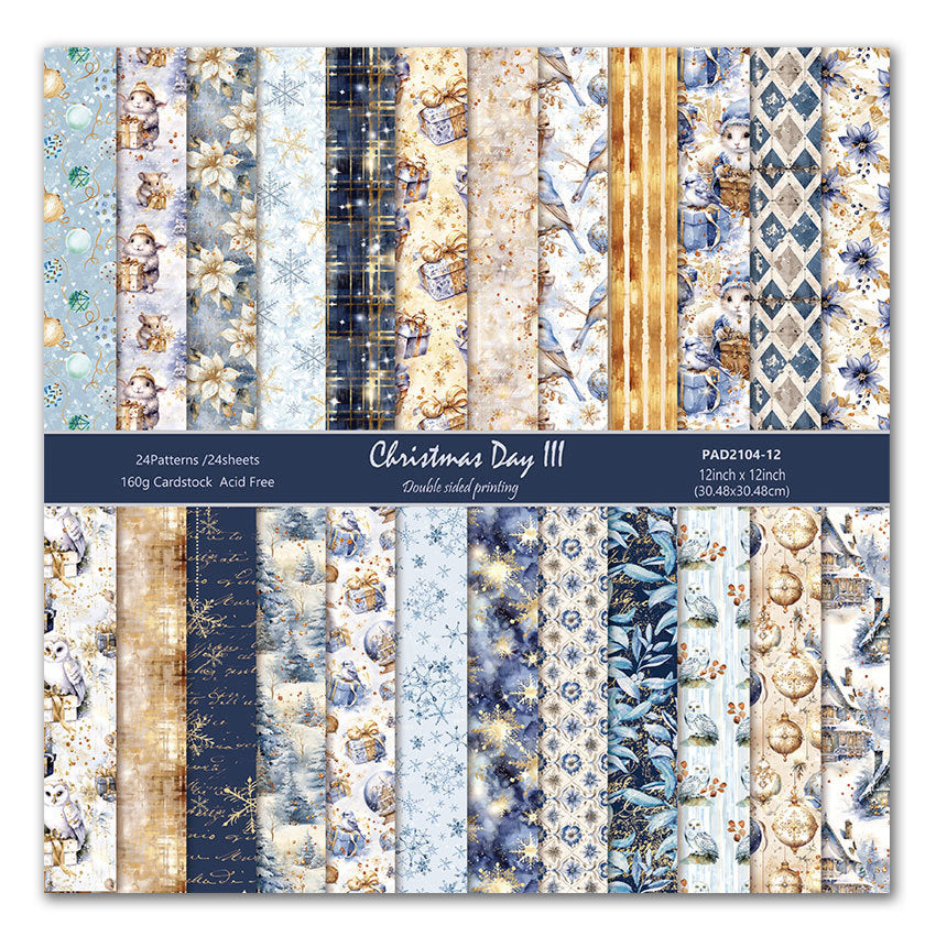 12 inch Scrapbook Paper Pad JYY104