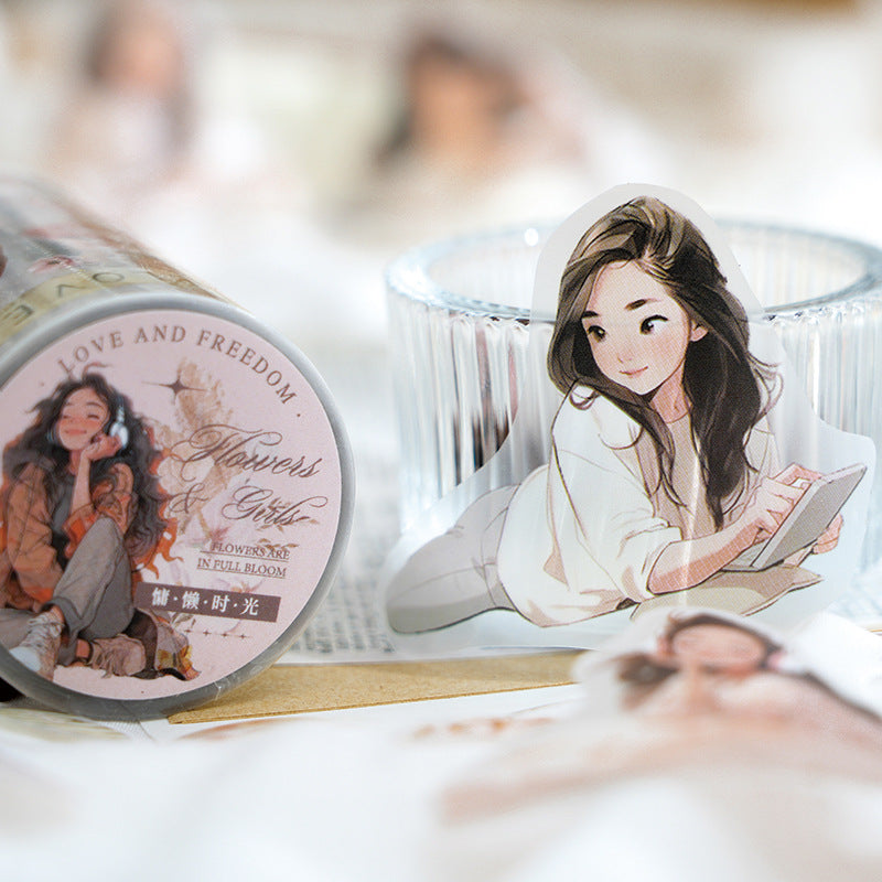 1 Roll Fashion Girl PET Tape HYSN