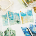 Foldable Oil Painting PVC Bookmark YHJM