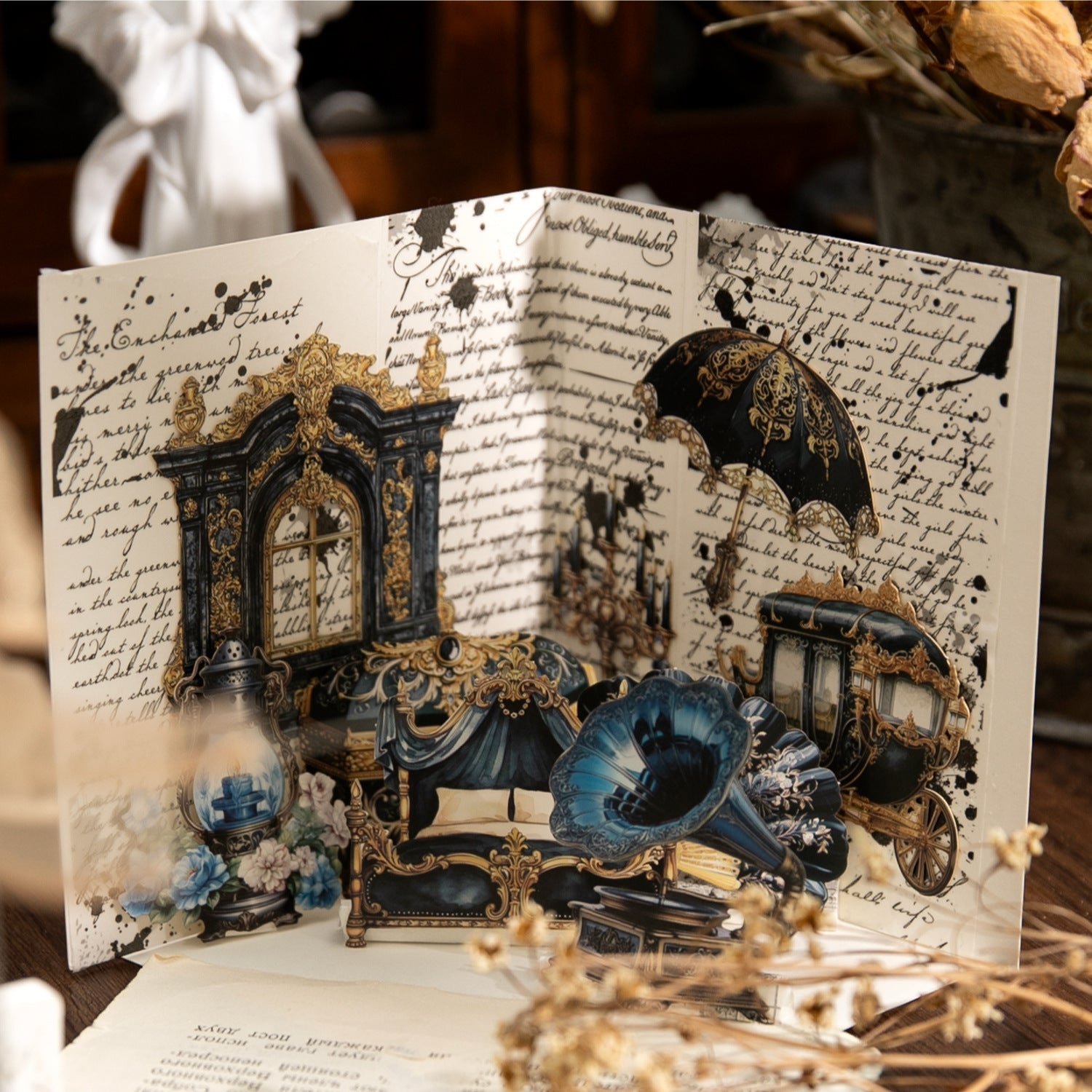 20 Pcs Manor Door Window Cardstock MHZY