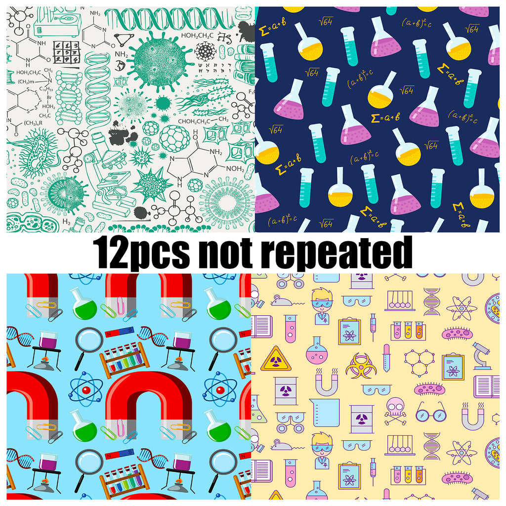 6 inch Science Lab Scrapbook Paper Pad PA867