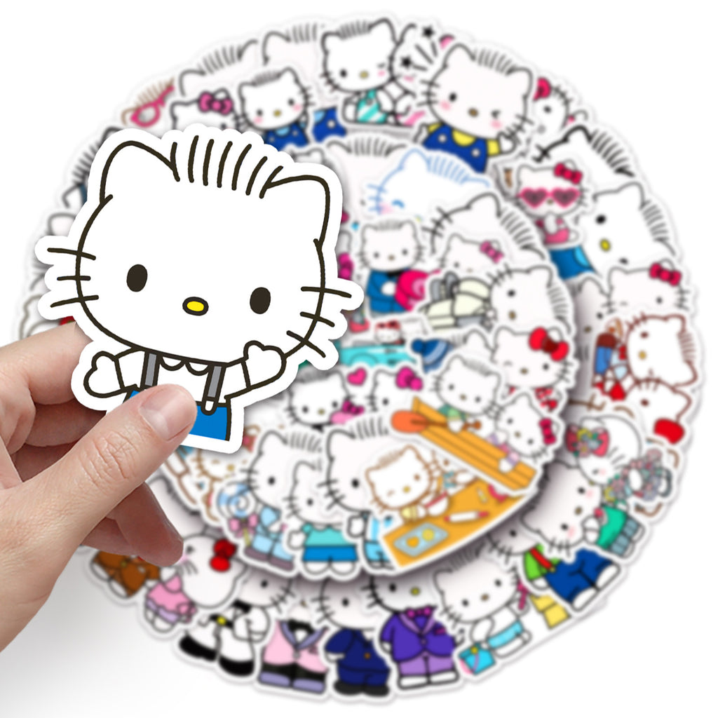 50Pcs Kawaii Waterproof Vinyl Stickers SRO108
