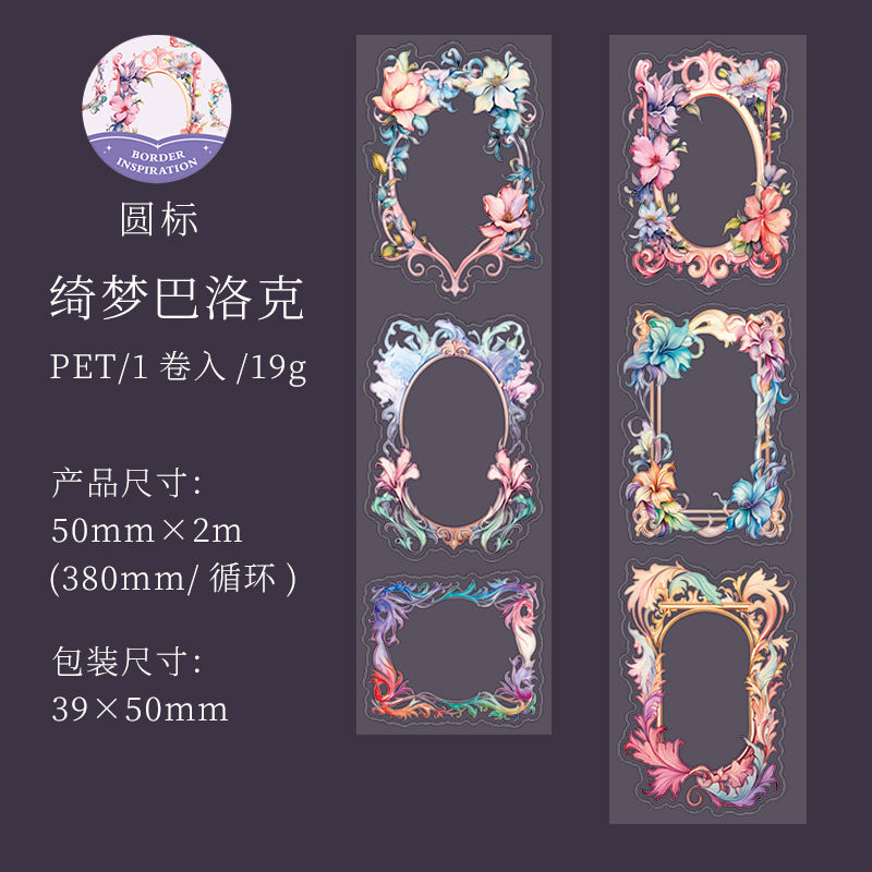 1 Roll Frame Die Cut PET Tape BKLG