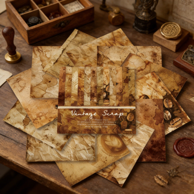 6 inch Vintage Scrapbook Paper Pad SKP602