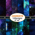 6 inch Galaxy Scrapbook Paper Pad PA309