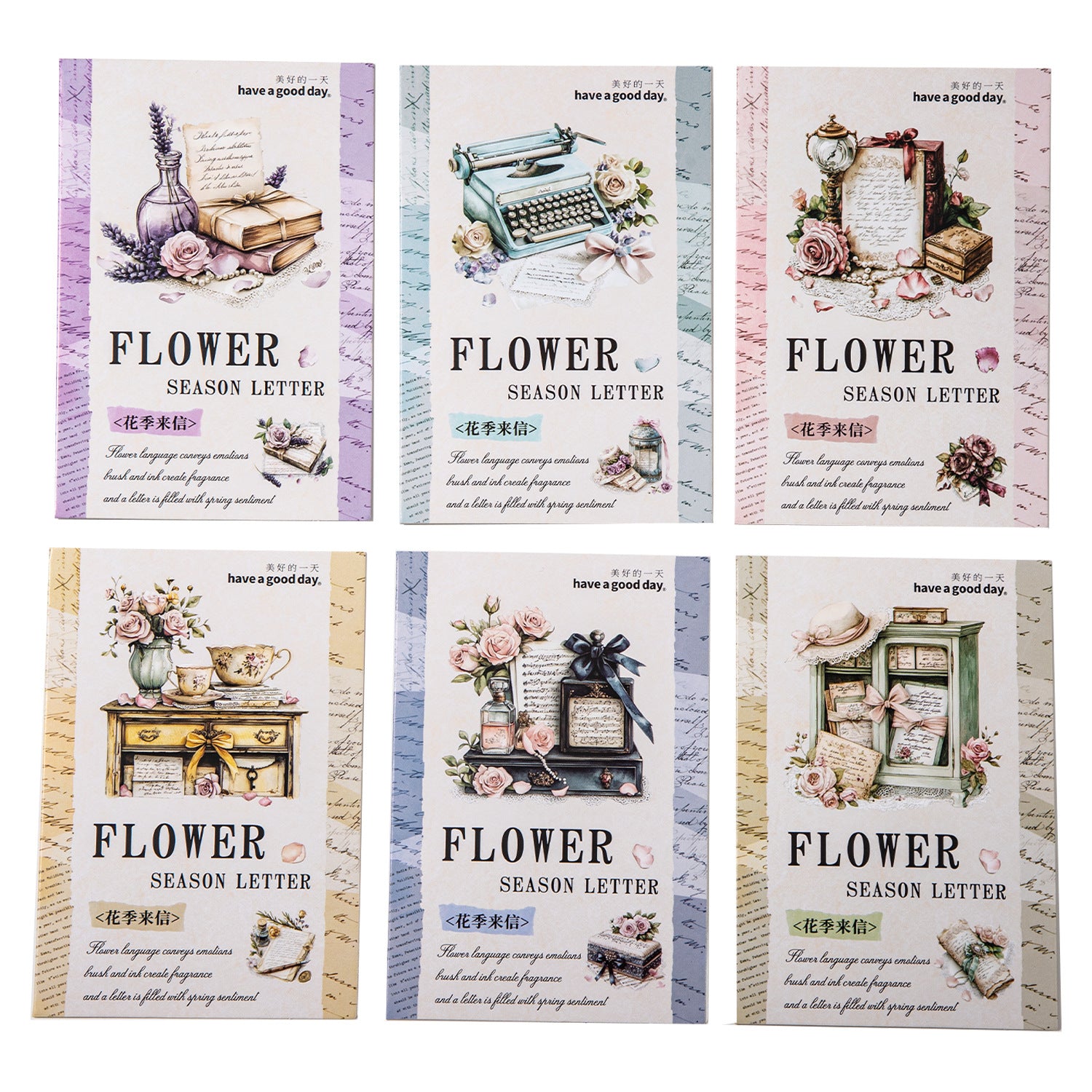 15 Pcs Reading Bookish PET Stickers HJLX