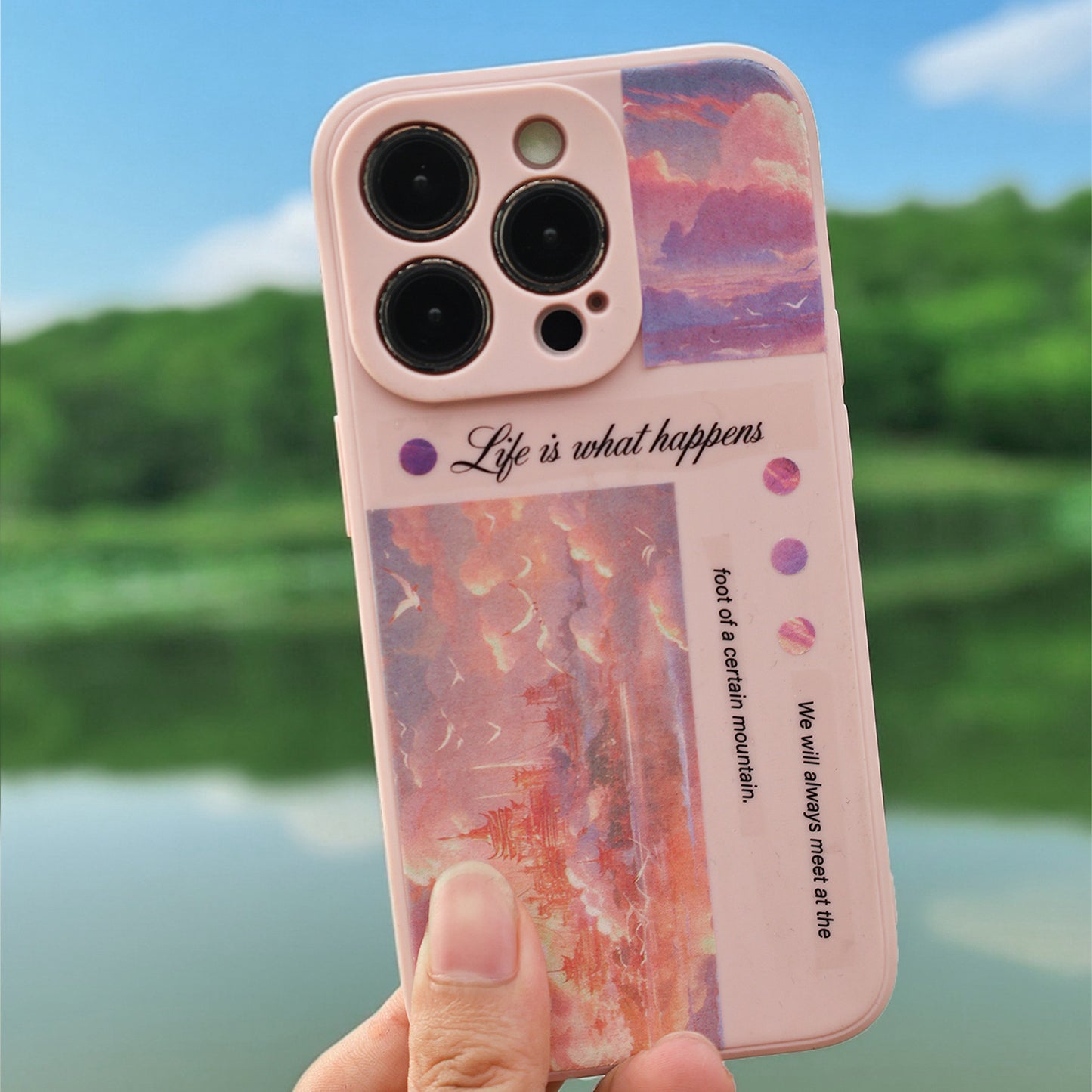 30 Sheets Sunset Landscape Washi Stickers ZRYXJ