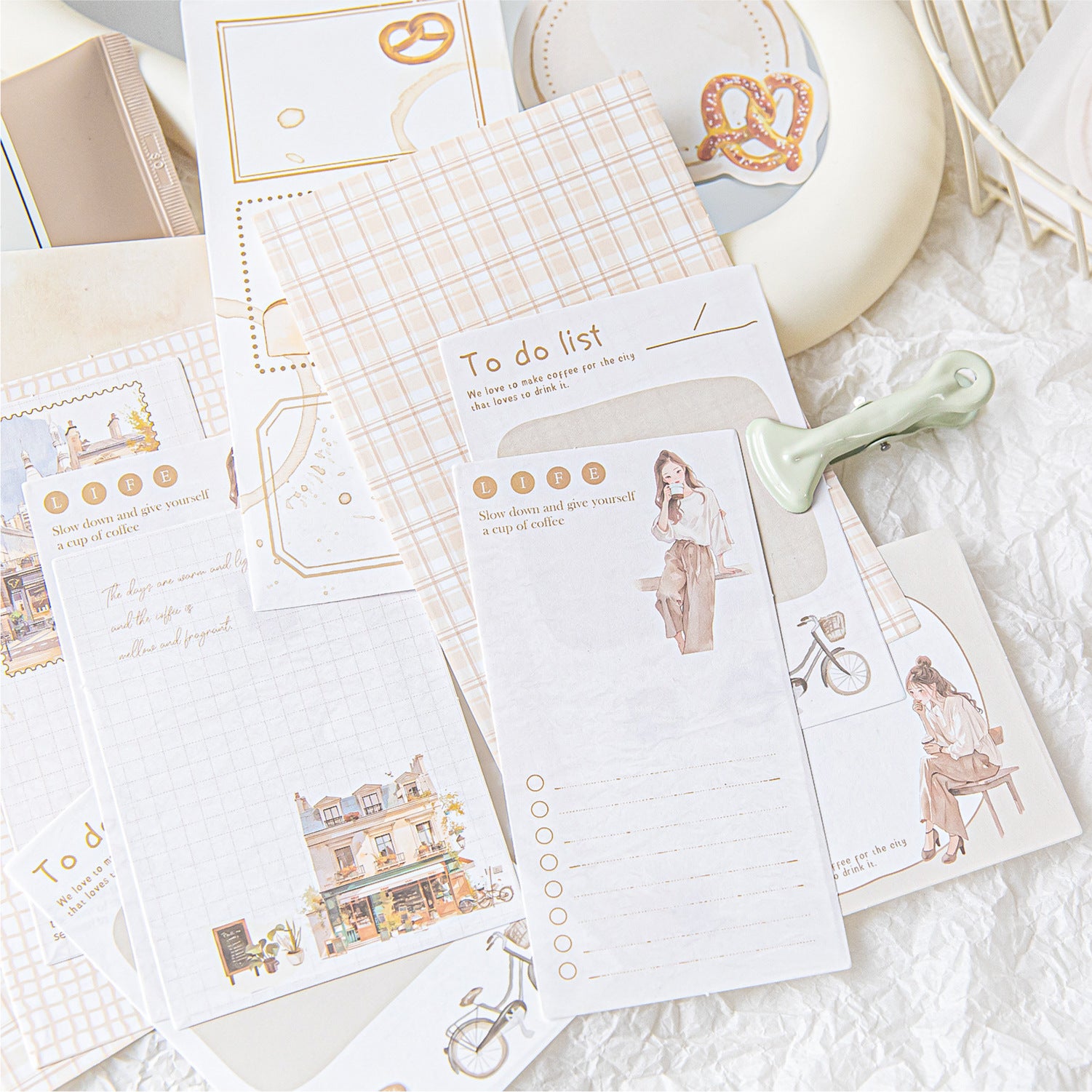 20 Pcs Creative Notepad Paper BZSH