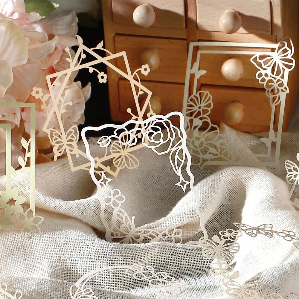 10 Pcs Cutout Scrapbook Paper XCJY