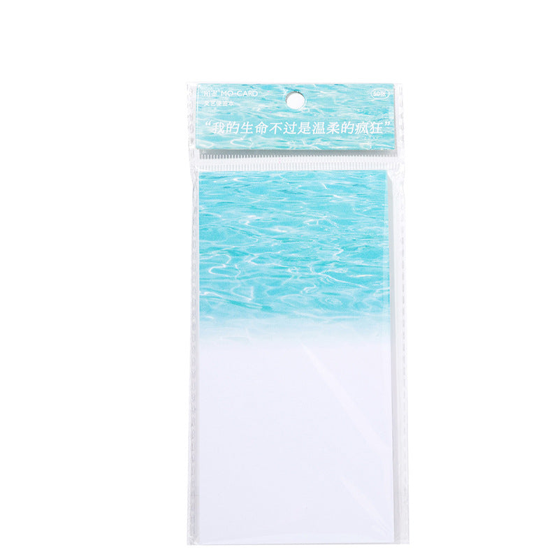 50 Pcs Cute Notepad Paper WWZYS