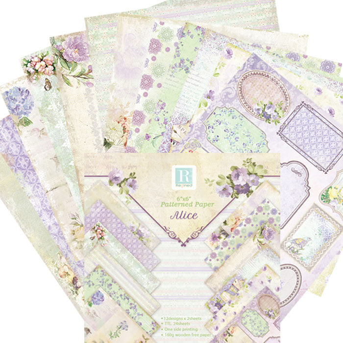 6 inch Scrapbook Paper Pad JYY6603