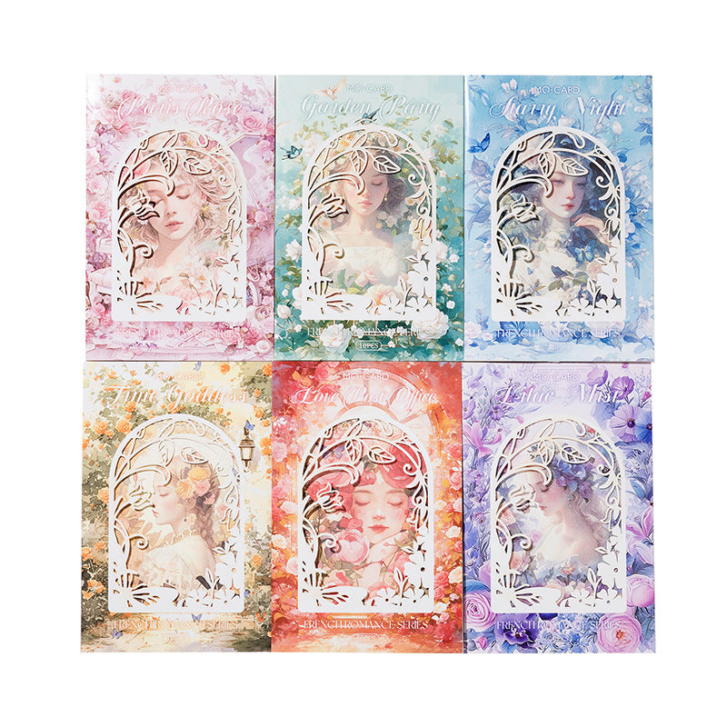10 Pcs Lace Floral Scrapbook Paper FSLM