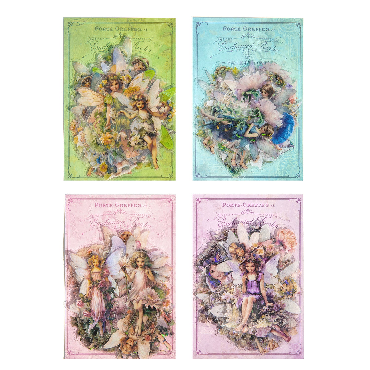 30 Pcs Fairy Tale PET Stickers  MJGL