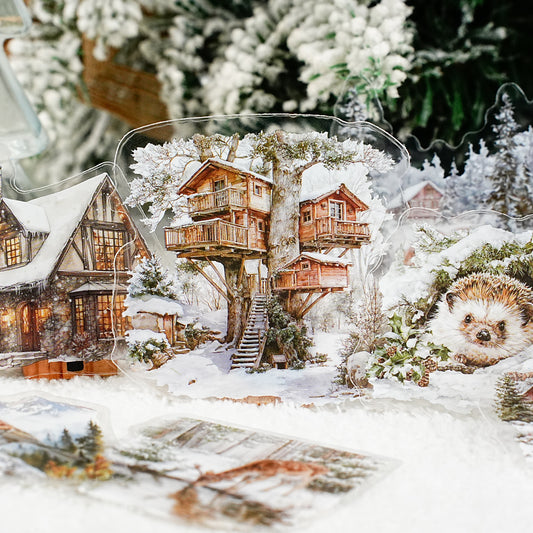 20 Pcs Wild Landscape PET Stickers SHRH