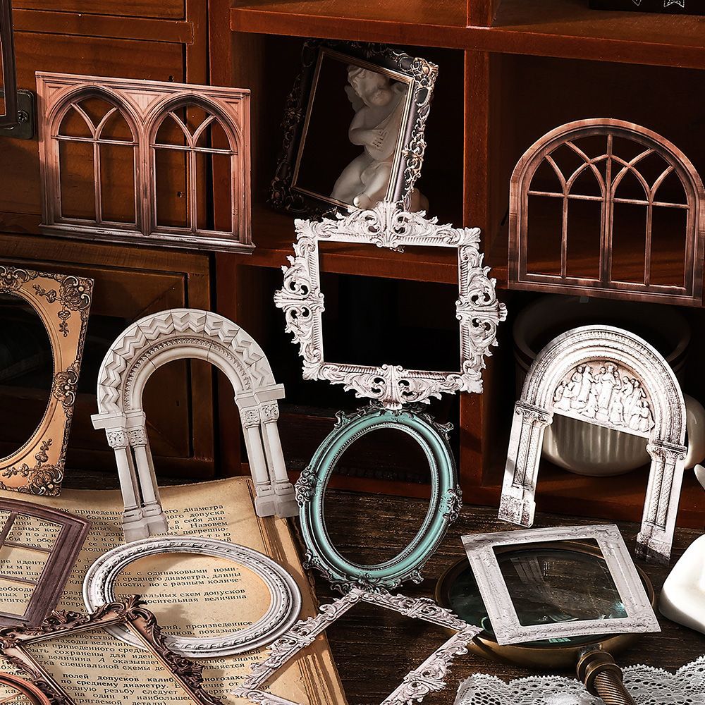 15 Pcs Vintage Frame Cardstock FGKXL