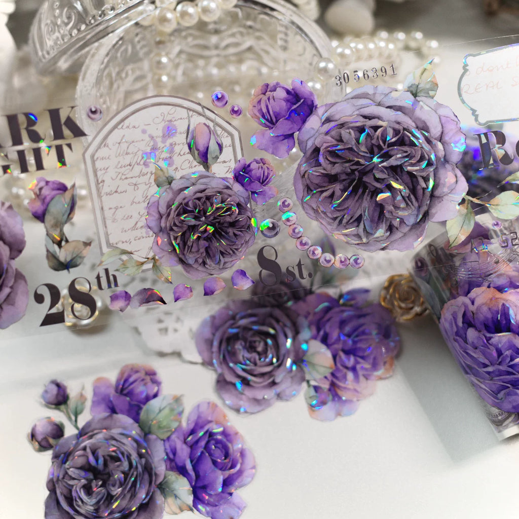 Floral Decorative Tape Rolls- Ink Spoken