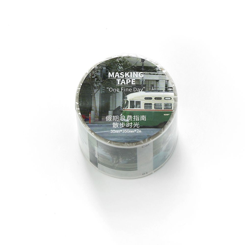 1 Roll Landscape Washi Stickers Tape JQLFZN